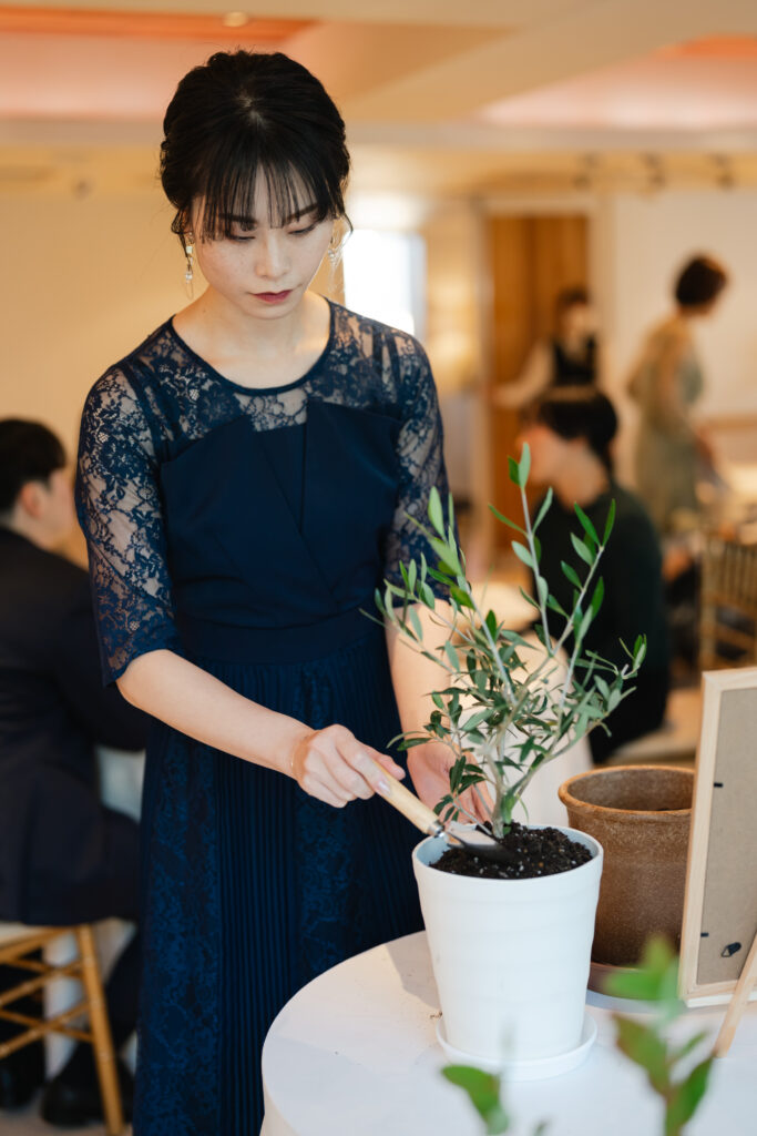 こだわりのコーディネートで<br>ゲスト参加型Wedding