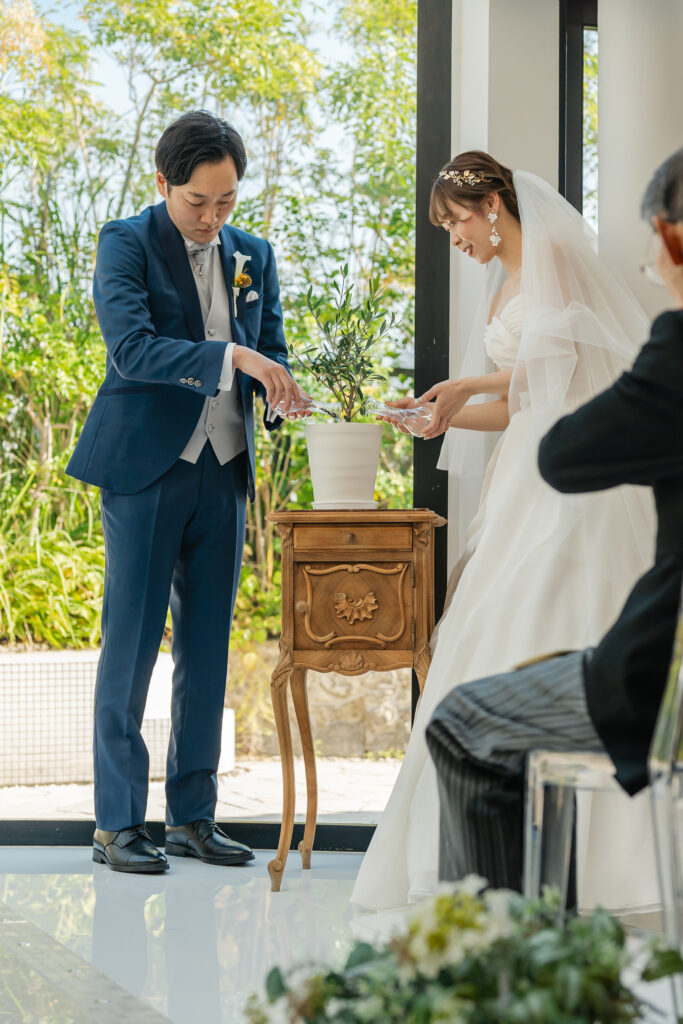 こだわりのコーディネートで<br>ゲスト参加型Wedding