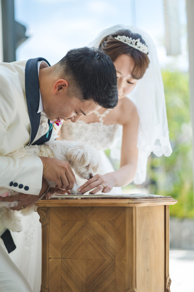 愛犬と1日を過ごす withペットWedding
