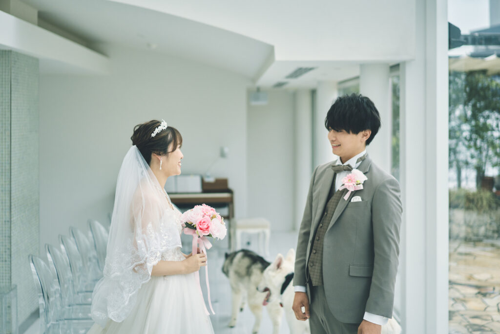 大切なペットと一緒に貸切Wedding