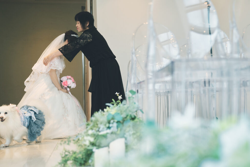 大切なペットと一緒に貸切Wedding