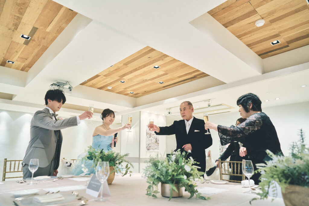 大切なペットと一緒に貸切Wedding