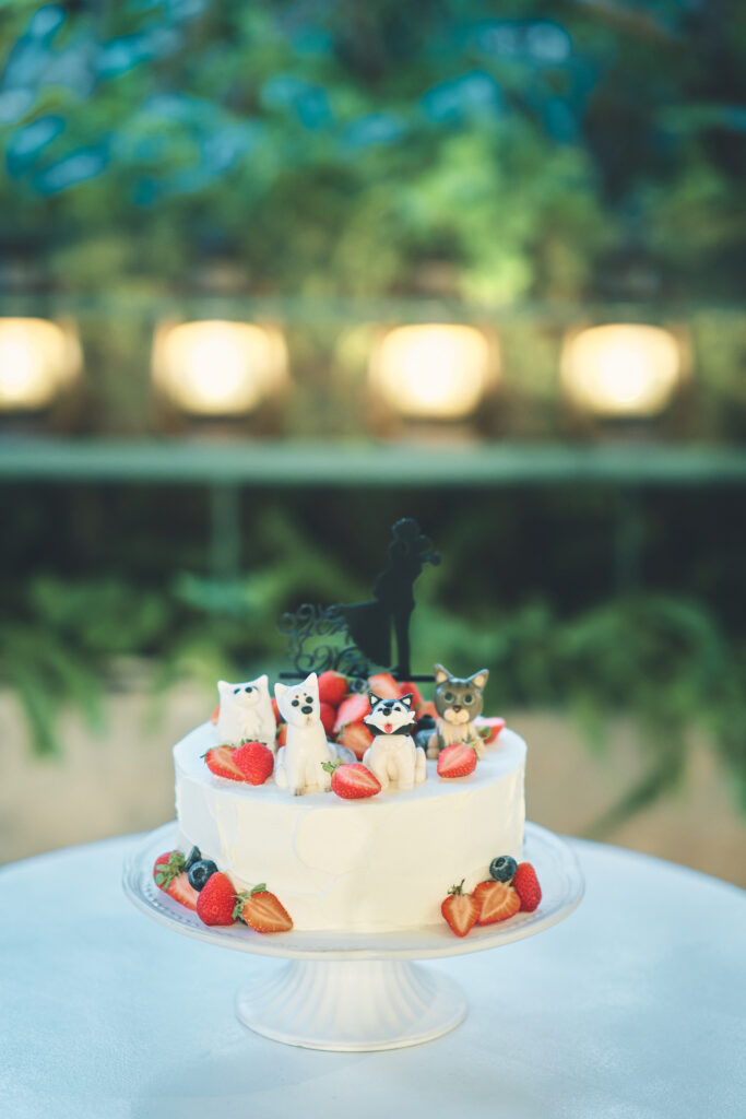 大切なペットと一緒に貸切Wedding