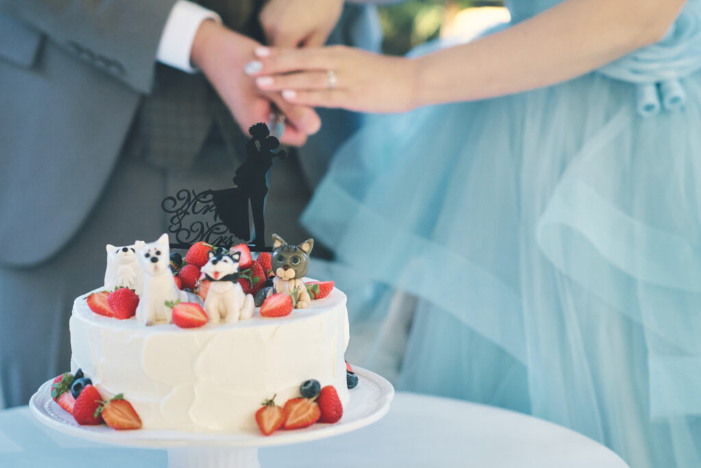 大切なペットと一緒に貸切Wedding